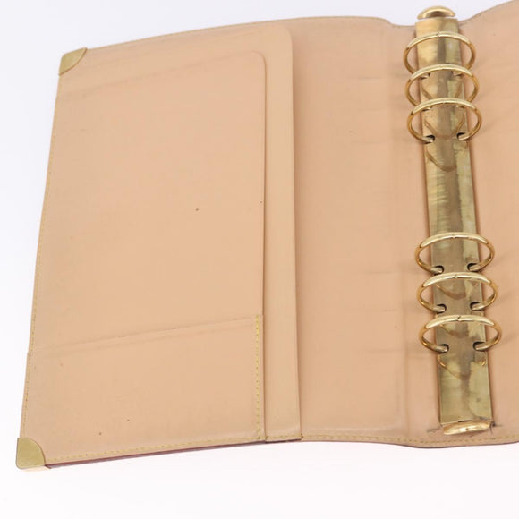 LOUIS VUITTON Monogram Multicolor Agenda GM Cover Black R20893 LV Auth 202101V