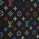 LOUIS VUITTON Monogram Multicolor Agenda GM Cover Black R20893 LV Auth 202101V-2