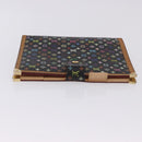 LOUIS VUITTON Monogram Multicolor Agenda GM Cover Black R20893 LV Auth 202101V-4