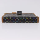 LOUIS VUITTON Monogram Multicolor Agenda GM Cover Black R20893 LV Auth 202101V-5