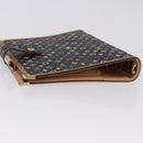LOUIS VUITTON Monogram Multicolor Agenda GM Cover Black R20893 LV Auth 202101V-6