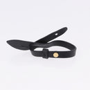 Miu Miu Beau Pouch Leather Black Gold Auth 202103M-21