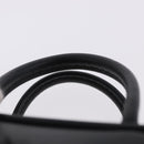 Miu Miu Beau Pouch Leather Black Gold Auth 202103M-8