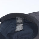 GUCCI GG Canvas Web Sherry Line Cap Black Gold Tone 200035 Auth 202104A-14