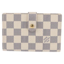 LOUIS VUITTON Damier Azur Portefeuille Viennois Wallet N61676 LV Auth 202105V-13