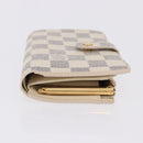 LOUIS VUITTON Damier Azur Portefeuille Viennois Wallet N61676 LV Auth 202105V-3
