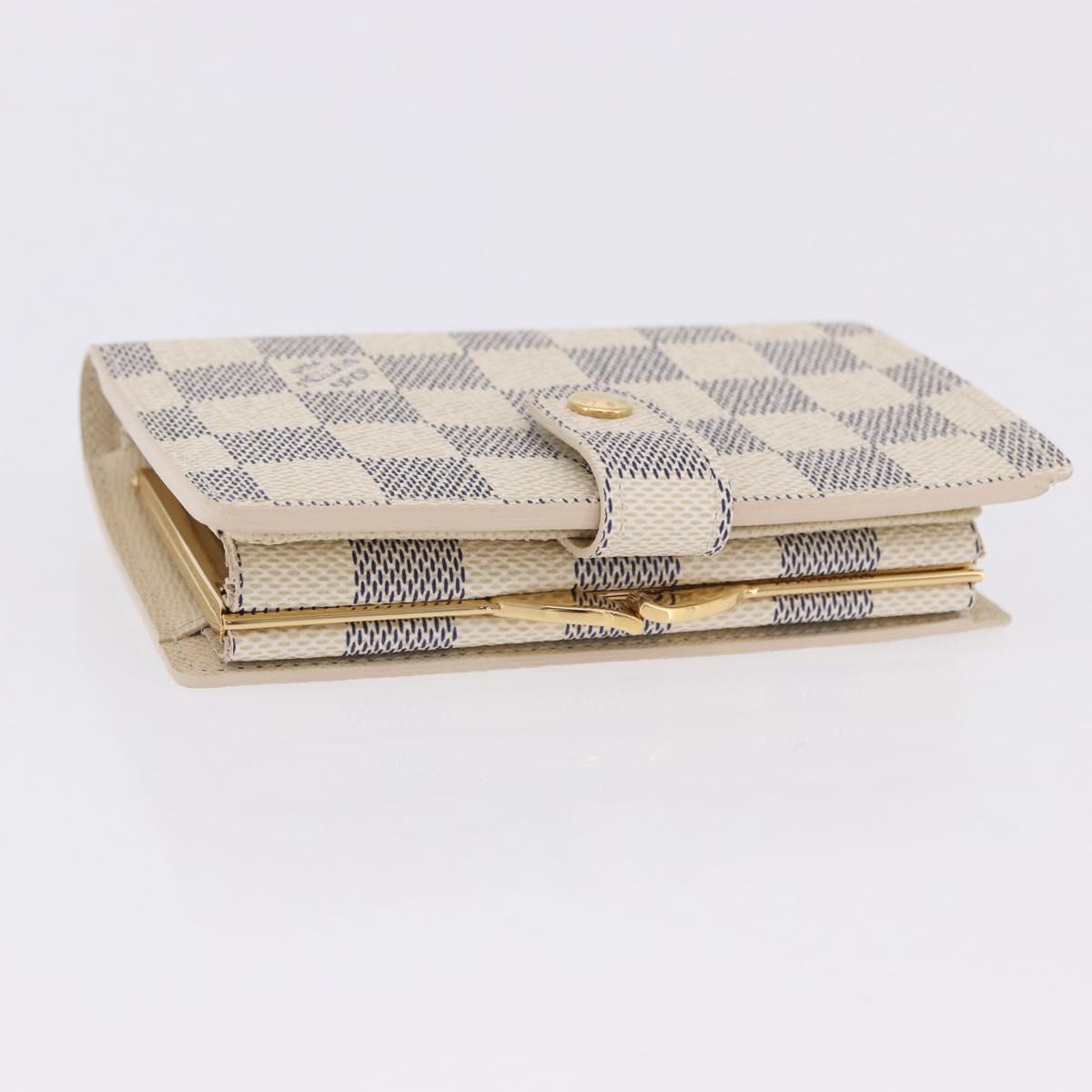 LOUIS VUITTON Damier Azur Portefeuille Viennois Wallet N61676 LV 