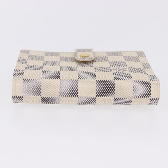 LOUIS VUITTON Damier Azur Portefeuille Viennois Wallet N61676 LV Auth 202105V