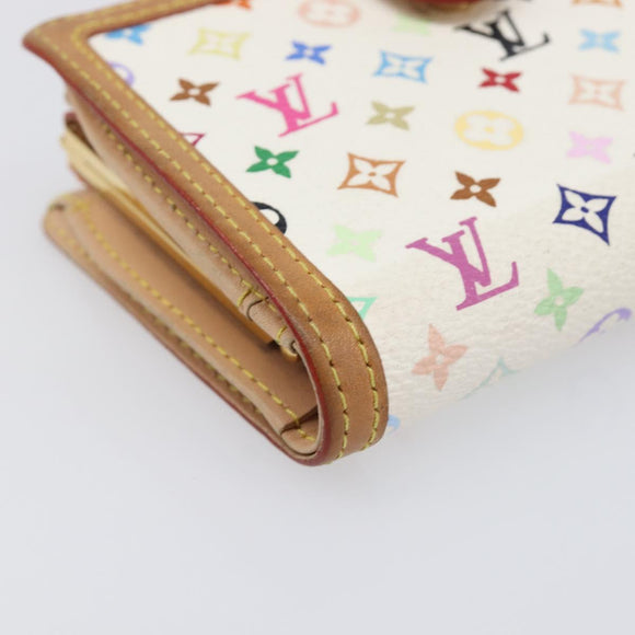 LOUIS VUITTON Monogram Multicolor Portefeuille Viennois M92987 LV Auth 202106