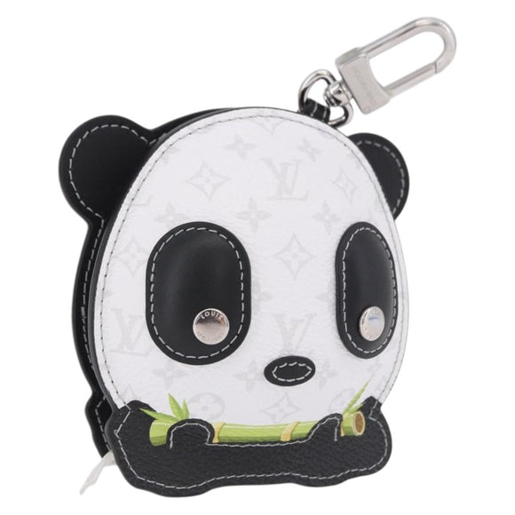 LOUIS VUITTON Monogram LV Panda Bag Charm White M03397 LV Auth 202108SM