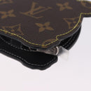 LOUIS VUITTON Monogram LV Panda Bag Charm White M03397 LV Auth 202108SM-13