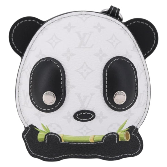 LOUIS VUITTON Monogram LV Panda Bag Charm White M03397 LV Auth 202108SM
