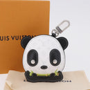 LOUIS VUITTON Monogram LV Panda Bag Charm White M03397 LV Auth 202108SM-20