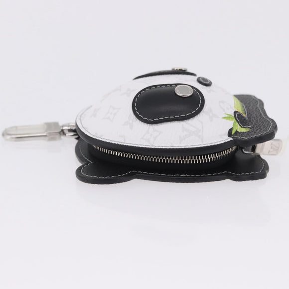 LOUIS VUITTON Monogram LV Panda Bag Charm White M03397 LV Auth 202108SM