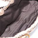 Miu Miu Vitellolux Hand Bag Leather 2way Beige Gold Tone Auth 202112A-11