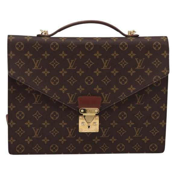 LOUIS VUITTON Monogram Porte Documents Bandouliere Bag M53338 LV Auth 202113A