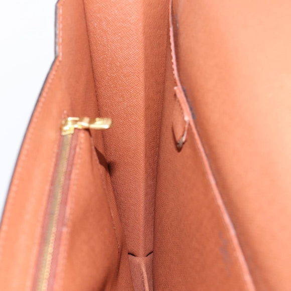 LOUIS VUITTON Monogram Porte Documents Bandouliere Bag M53338 LV Auth 202113A