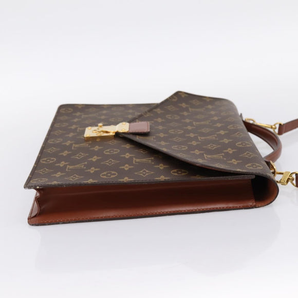 LOUIS VUITTON Monogram Porte Documents Bandouliere Bag M53338 LV Auth 202113A