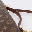 LOUIS VUITTON Monogram Porte Documents Bandouliere Bag M53338 LV Auth 202113A-14