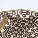 GUCCI GG Canvas Tote Bag Beige Gold Tone 137396 Auth 202117-17