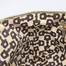 GUCCI GG Canvas Tote Bag Beige Gold Tone 137396 Auth 202117-18