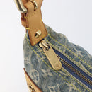 LOUIS VUITTON Monogram Denim Buggy PM Shoulder Bag Blue M95049 LV Auth 202125V-19