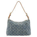 LOUIS VUITTON Monogram Denim Buggy PM Shoulder Bag Blue M95049 LV Auth 202125V-2