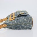 LOUIS VUITTON Monogram Denim Buggy PM Shoulder Bag Blue M95049 LV Auth 202125V-4