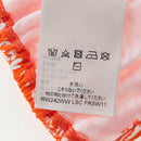 LOUIS VUITTON Swimwear Bikini Polyester Orange White LV Auth 202126M-21