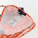 LOUIS VUITTON Swimwear Bikini Polyester Orange White LV Auth 202126M-31