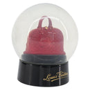 LOUIS VUITTON Alma Snow Globe Glass Red Clear LV Auth 202128-1