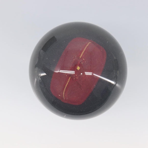 LOUIS VUITTON Alma Snow Globe Glass Red Clear LV Auth 202128