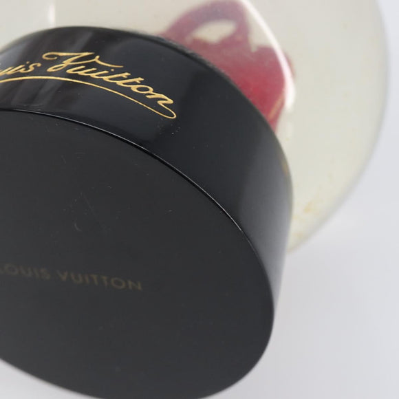 LOUIS VUITTON Alma Snow Globe Glass Red Clear LV Auth 202128