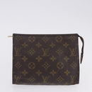 LOUIS VUITTON Monogram Cosmetic Pouch Clutch Bag 3 Set LV Auth 202129-18