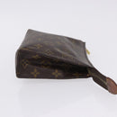 LOUIS VUITTON Monogram Cosmetic Pouch Clutch Bag 3 Set LV Auth 202129-20