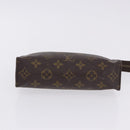 LOUIS VUITTON Monogram Cosmetic Pouch Clutch Bag 3 Set LV Auth 202129-22