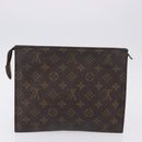 LOUIS VUITTON Monogram Cosmetic Pouch Clutch Bag 3 Set LV Auth 202129-3