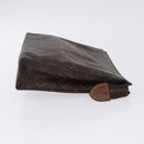 LOUIS VUITTON Monogram Cosmetic Pouch Clutch Bag 3 Set LV Auth 202129-4