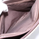 BURBERRY Nova Check Hand Bag Canvas Beige Silver Auth 202135-23