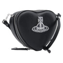 Vivienne Westwood Shoulder Bag Leather Black Silver Auth 202138V-1