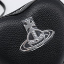 Vivienne Westwood Shoulder Bag Leather Black Silver Auth 202138V-19