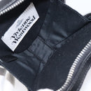 Vivienne Westwood Shoulder Bag Leather Black Silver Auth 202138V-11