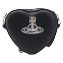 Vivienne Westwood Shoulder Bag Leather Black Silver Auth 202138V-13