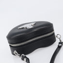 Vivienne Westwood Shoulder Bag Leather Black Silver Auth 202138V-6