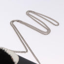 FENDI Chain Shoulder Bag Leather Black Silver 8M0346 Auth 202140-14