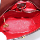 CELINE Shoulder Bag Leather Brown Gold Tone Auth 202143A-11