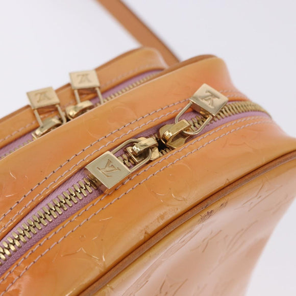 LOUIS VUITTON Monogram Vernis Wooster Shoulder Bag Rose M91037 LV Auth 202148A