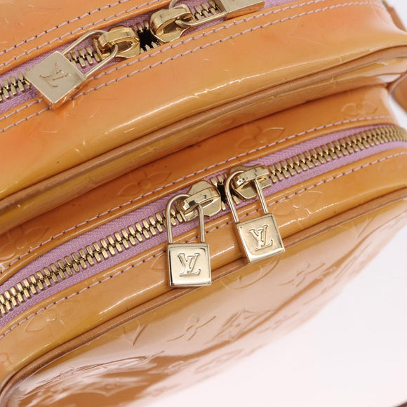 LOUIS VUITTON Monogram Vernis Wooster Shoulder Bag Rose M91037 LV Auth 202148A