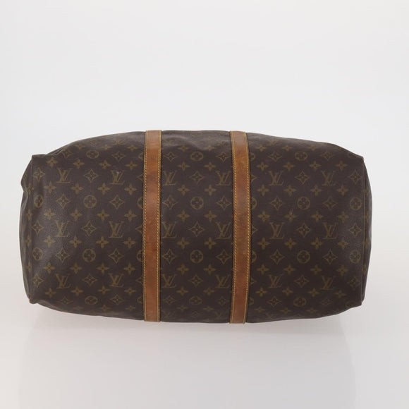 LOUIS VUITTON Monogram Keepall 50 Boston Bag M41426 LV Auth 202150