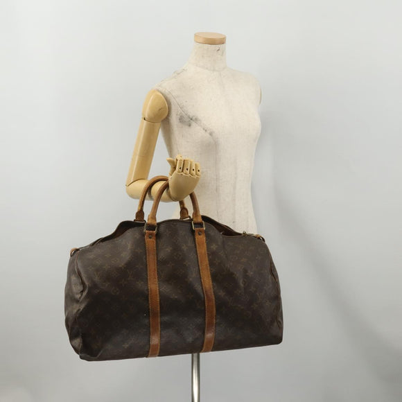 LOUIS VUITTON Monogram Keepall 50 Boston Bag M41426 LV Auth 202150